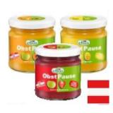 Efko Obstpause Apfel-Erdbeere Sutterlüty 195 Gramm 1 Glas