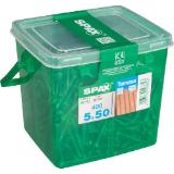 Spax Terrassenschrauben 474409 HELLWEG 400 Stück