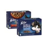 Promotion Bild von Purina felix Nassnahrung für Katzen div. Sorten DAS FUTTERHAUS 85 Gramm 12 Stück