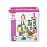 Eichhorn Spielzeug Holzbausteine bunt maxi.preisjoker Maximarkt 100 Stück