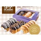 maxi.backstube Gourmetschaumrollen Classic, Schoko-Krokant oder Schoko-Banane inder 3er-Gourmetbox Maximarkt 1 Packung