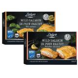 Deluxe Wildlachs in Blätterteig versch. Sorten Lidl 300 Gramm 1 Packung