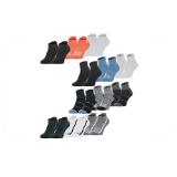 Crane Damen-/Herrenfitness-Socken 3 Paar versch. Farben und Modelle HOFER 1 Packung