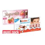 Ferrero Kinder Schokolade oder Yogurette Maximarkt 100 Gramm 1 Packung