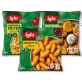 iglo Pommes, Röstinchen, Kroketten oder Kartoffelpuffer Unimarkt 1 Packung