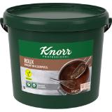 Knorr Roux braun, weiß od. Fixeinbrenn, Preisangabe ohne MwSt. (Preis inkl. MwSt. 56,92 €), METRO 5 Kilogramm 1 Packung