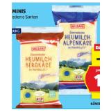 Milsani Käse Minis versch. Sorten HOFER 100 Gramm 1 Stück