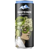 Gasteiner Infinity Wasser div. Sorten, Preisangabe ohne MwSt. (Preis inkl. MwSt. 0,65 €), METRO 0.33 Liter 1 Dose