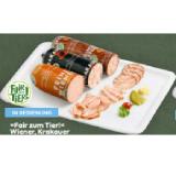 »Fair zum Tier!« Wiener, Krakauer od. Polnische BILLA PLUS 100 Gramm