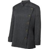 Metro Professional Damen Kochjacke Jeans, Preisangabe ohne MwSt. (Preis inkl. MwSt. 17,99 €), METRO 1 Stück