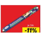 Aromata Aluminiumfolie Lidl 20 Meter 1 Stück