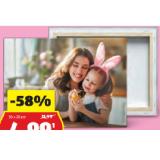 Foto-Leinwand 30 x 20 cm HOFER 1 Stück