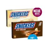 Twix , Bounty, Snickers oder NEU: Snickers White Ice Cream Sutterlüty 1 Packung