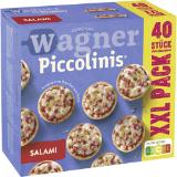 Original Wagner Piccolinis Schinken, Salami od. Tomate/Mozzarella, Preisangabe ohne MwSt. (Preis inkl. MwSt. 14,08 €), METRO 30 Gramm 40 Stück