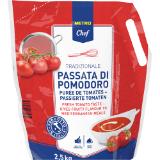 Metro Chef Passata di Pomodoro, Preisangabe ohne MwSt. (Preis inkl. MwSt. 5,82 €), METRO 2.50 Kilogramm 1 Packung