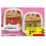 Die Käsemacher Gemüse gefüllt mit Frischkäse versch. Sorten Lidl 140 Gramm 1 Packung