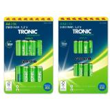 Tronic Ni-MH Akku AA oder AAA Lidl 8 Stück