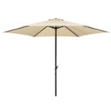 Schneider Schirme Marktschirm „Bergamo“, natur 262776 HELLWEG 1 Stück