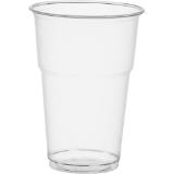 PapStar Trinkbecher Pla Pure Klar 0,4L, Preisangabe ohne MwSt. (Preis inkl. MwSt. 13,19 €), METRO 70 Stück