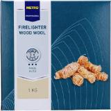 Metro Professional Zündwolle, Preisangabe ohne MwSt. (Preis inkl. MwSt. 4,79 €), METRO 1 Kilogramm 1 Packung