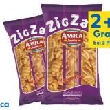 Amica Zig Zag mit Schinkengeschmack oder Snack Pizza Ring T&G 160 Gramm 1 Packung