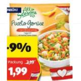 Promotion Bild von All Seasons Gemüsemischung versch. Sorten HOFER 1 Kilogramm 1 Packung