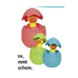 Promotion Bild von „Ei-Press Me!” div. Farben und Größen DAS FUTTERHAUS 1 Stück