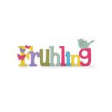 novooo Standdeko Schriftzug „Frühling” PAGRO DISKONT 1 Stück