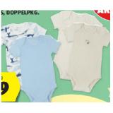 LILY & DAN Baby-Bodies, Doppelpkg. HOFER 1 Packung