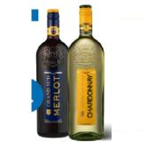 Grand Sud Chardonnay oder Merlot T&G 1 Liter 1 Flasche