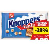 Storck Knoppers Nuss-Riegel HOFER 40 Gramm 5 Stück