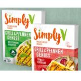 Simply V Grill & Pfannen Genuss div. Sorten BILLA PLUS 150 Gramm 1 Packung