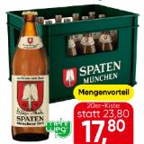 SPATEN Münchner Hell EUROSPAR 0.50 Liter 20 Stück