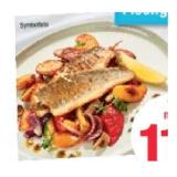 maxi.restaurant Branzinofilet mit Zitronen-Tomatenöl auf mediterranem Gemüse-Kartoffelgröstl Maximarkt 1 Stück