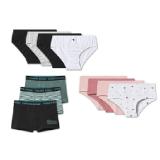 esmara KIDS Kinder Boxer, 3 Stück/Hipster/Slip, 4 Stück Lidl 1 Set