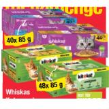 Promotion Bild von Whiskas Katzennahrung oder Kitekat Katzennahrung versch. Sorten Maximarkt 1 Packung