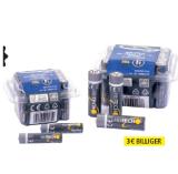 HeiTech Batterien AAA oder AA PAGRO 20 Stück