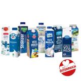 Promotion Bild von Österreichische Vollmilch aus Ihrer Region div. Sorten Penny 1 Liter 1 Packung