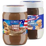Mike Mitchell´s Cookie Cream div. Sorten Penny 600 Gramm 1 Glas