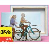 Foto-Leinwand 40 x 30 cm HOFER 1 Stück