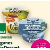 Promotion Bild von Greenhorn Veganes Bio-Dessert versch. Sorten Denns BioMarkt 1 Packung
