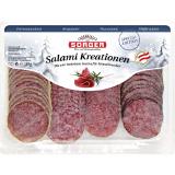 Sorger Salamikreation, Preisangabe ohne MwSt. (Preis inkl. MwSt. 4,06 €), METRO 180 Gramm 1 Packung