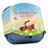 Monarc Schoko-Löffeleier versch. Sorten HOFER 36 Gramm 4 Stück