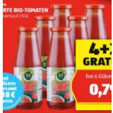 Bio Natura Passierte Bio-Tomaten HOFER 690 Gramm 1 Glas