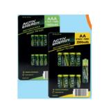 Activ Energy Ready To Use-Akkus AA oder AAA HOFER 8 Stück