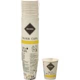 Rioba Pappbecher grau „To Go“ 0.2 od. 0.3 Liter, Preisangabe ohne MwSt. (Preis inkl. MwSt. 4,19 €), METRO 50 Stück