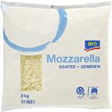 Promotion Bild von aro  Mozzarella gerieben, Preisangabe ohne MwSt. (Preis inkl. MwSt. 15,50 €), METRO 2 Kilogramm 1 Packung