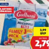 Galbani Mozzarella Tris HOFER 100 Gramm 3 Stück