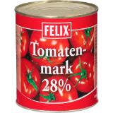 Felix Tomatenmark, Preisangabe ohne MwSt. (Preis inkl. MwSt. 5,01 €), METRO 850 Gramm 1 Dose