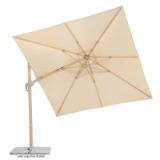 Schneider Schirme Ampelschirm „Rhodos Twist Loft“, natur 302843 HELLWEG 1 Stück